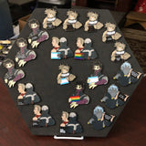 1.7" MHA Villains Hard Enamel Pin Collection - Toga