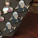 2.2" MHA Villains Hard Enamel Pin Collection - Shigaraki