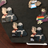 1.8" MHA Villains Hard Enamel Pin Collection - Twice