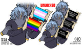 2.2" MHA Villains Hard Enamel Pin Collection - Shigaraki