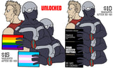 1.8" MHA Villains Hard Enamel Pin Collection - Twice