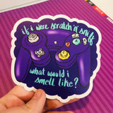 “If I were Scratch and Sniff..?” GameCube Controller Sticker