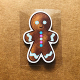 Gender-bread Cookie 3” Stickers