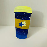 Starry Sky Latte Wooden, Easel-Type Standee