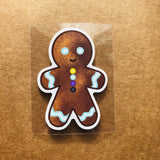 Gender-bread Cookie 3” Stickers