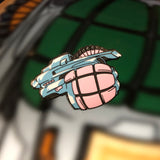 1.5" Bakugou’s Gauntlet Enamel Pin
