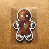 Gender-bread Cookie 3” Stickers