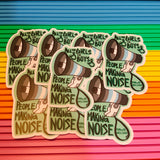 Megaphone Pride 3” Stickers