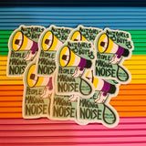 Megaphone Pride 3” Stickers