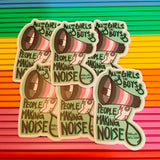 Megaphone Pride 3” Stickers