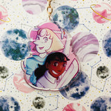 Shield and Sword 3.5” Charm